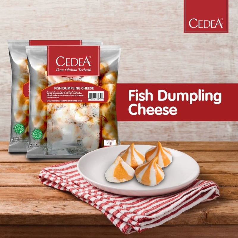 Cedea Fish Dumpling Keju 200 gr