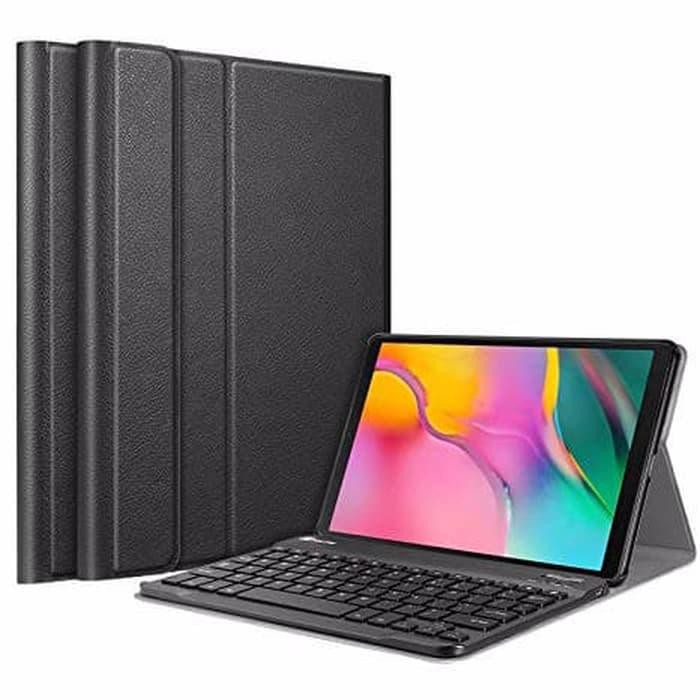 {aksesoris-tablet} Samsung Galaxy Tab A 10.1 2019 T510 KEYBOARD Bluetooth Premium Case