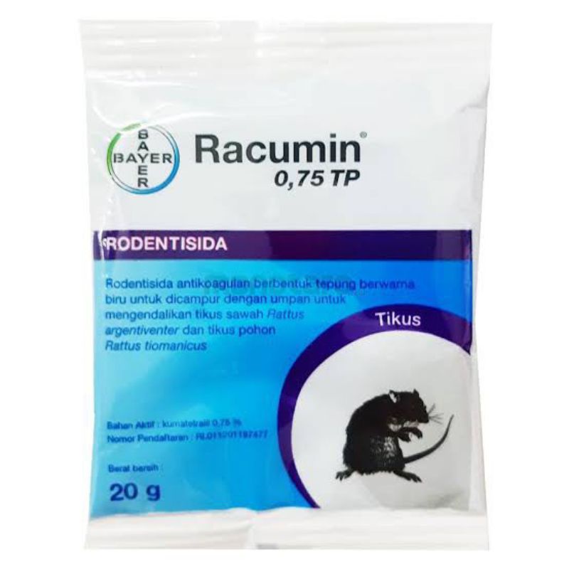 RACUN TIKUS BAYER RACUMIN TRACKING POWDER 20G