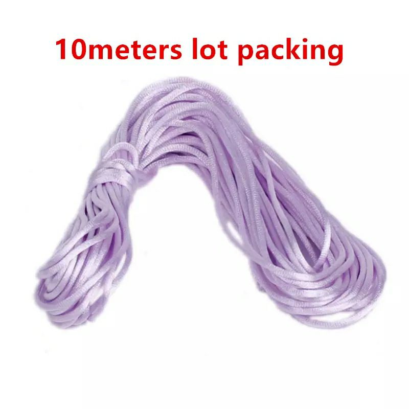 (10 Meter)Tali Satin Simpul Cina 1mm Bahan Craft dan Membuat Gelang