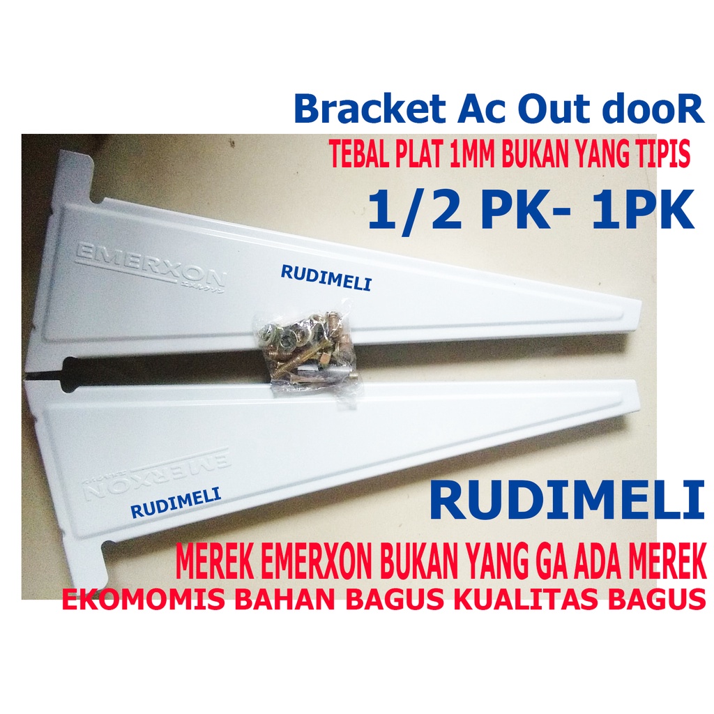 Bracket / Dudukan AC Outdoor 1/2pk - 1 PK BAHAN TEBAL DAN ANTI KARAT