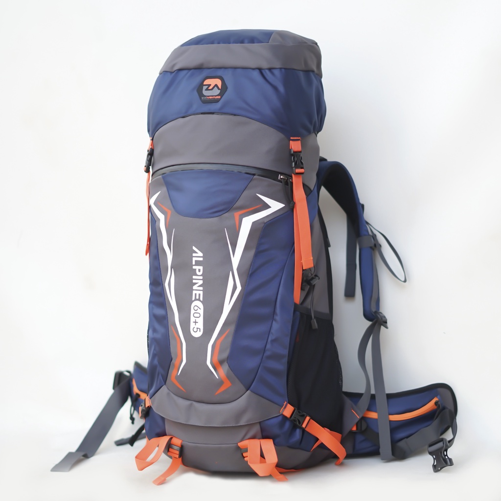 Tas Carrier Zarventure seri Alpine 60+5 liter