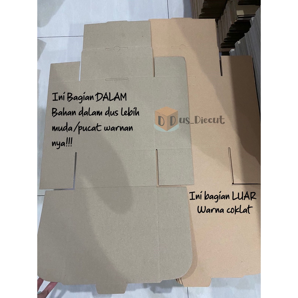 

DUS KRAFT MEDIUM (Baca deskripsi ya!) uk. 18x18x7 cm