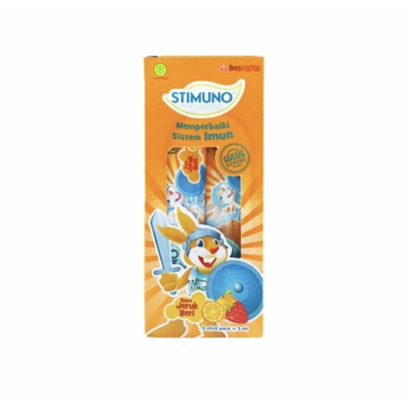 Stimuno stick pack orange berry box isi 5 ( meningkatkan imun anak )