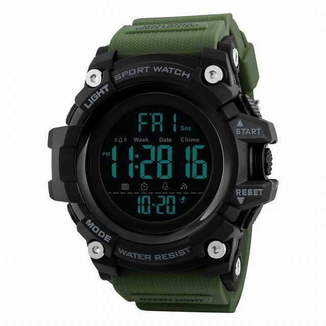 SKMEI Jam Tangan Sporty Digital Pria - 1384 [Hijau]