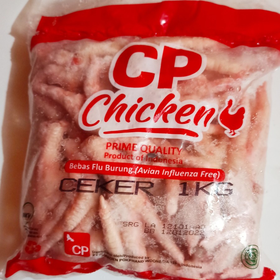 

CEKER AYAM CP 1KG CHICKEN FEET HALAL