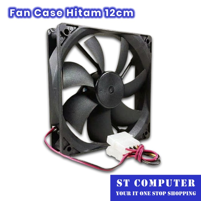 Fan Casing Komputer (CPU) 12cm Hitam