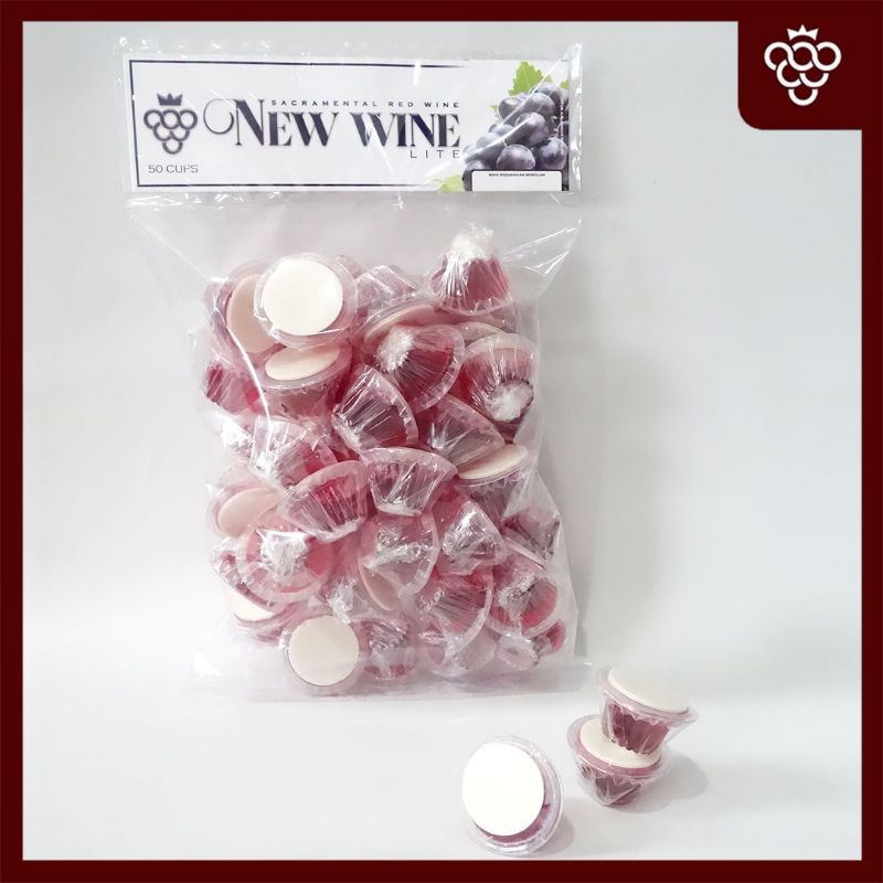 

Paket Perjamuan Kudus Lite Cup + Hosti - isi 50 Cup