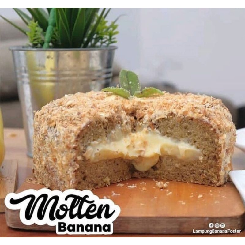 Jual LAMPUNG BANANA FOSTER Varian Molten Banana Shopee Indonesia