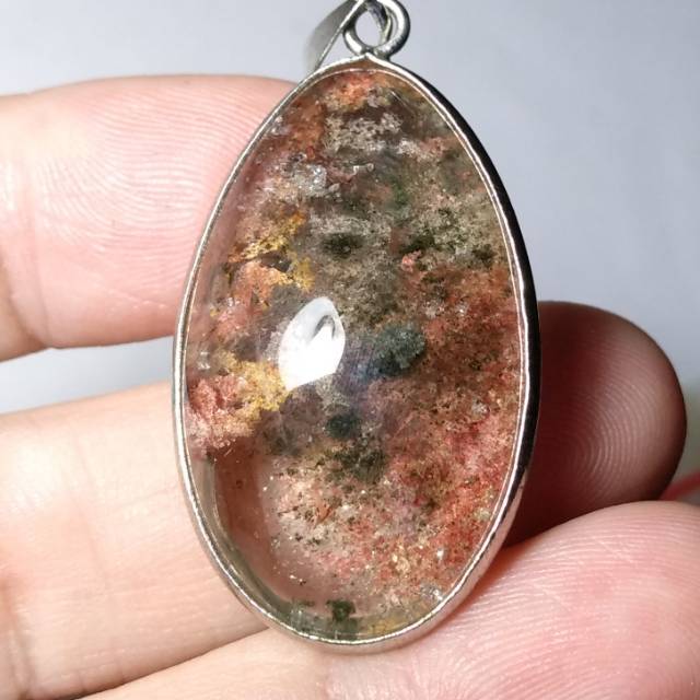 Liontin Kecubung Karang Antik 03