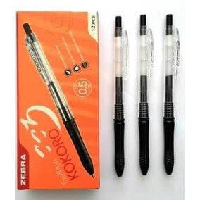 

Pulpen Gel Zebra Kokoro Hitam 0.5 Grosir Perlusin!