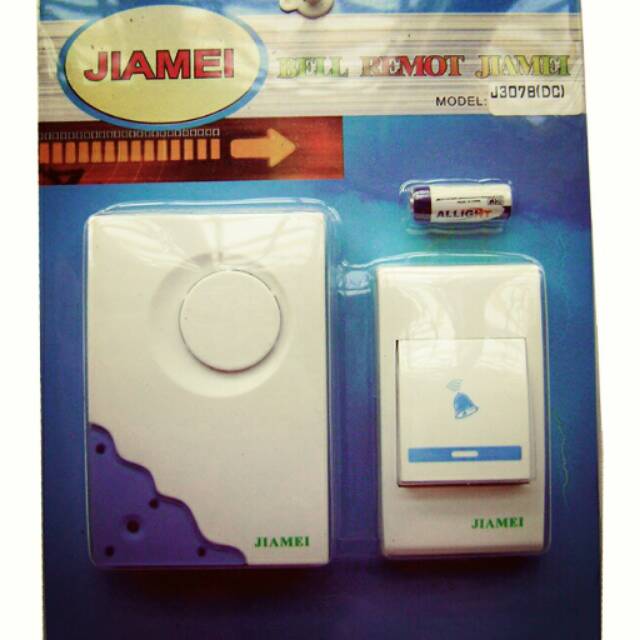 Bel Remote DC / Bel Remote Baterai / Bel Remote satu knop / Bel Rumah DC / Bel Rumah Baterai