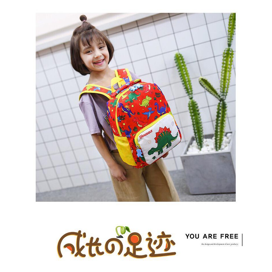 Tas backpack Anak Laki-laki / Perempuan Model Dinosaurus Import CB009