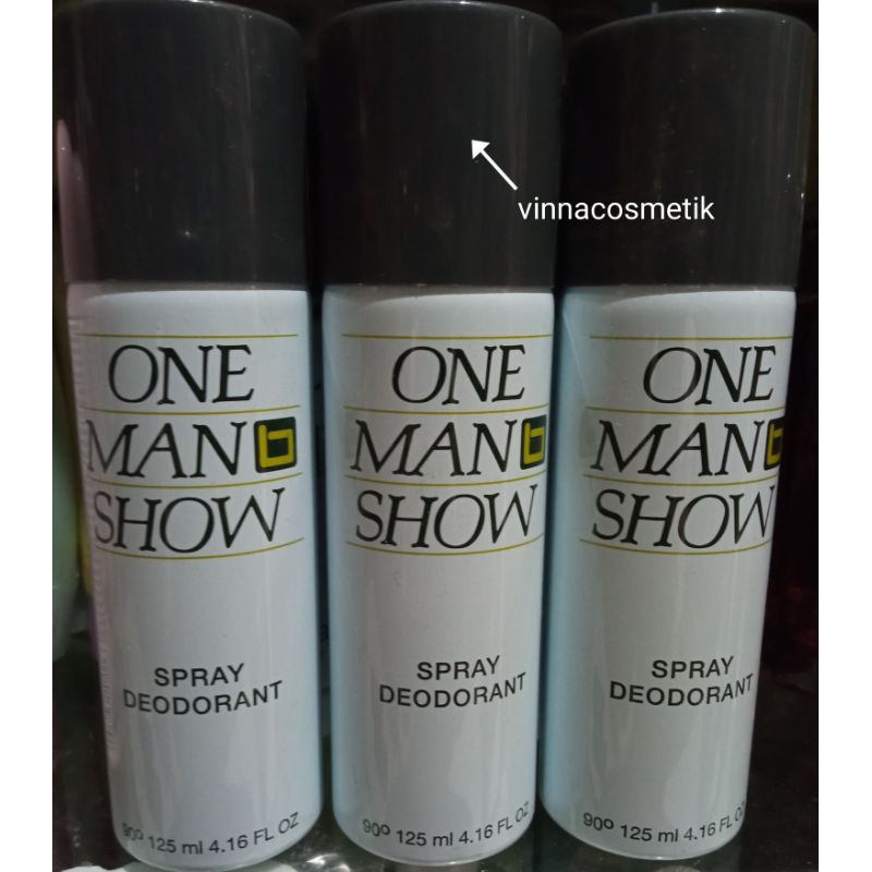 ONE MAN SHOW SPRAY DEODORANT ISI 125ML ORIGINAL 100%