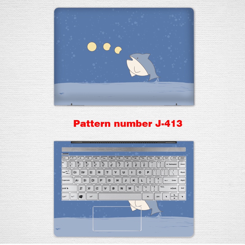 Computer Stickers Laptop Skin Vinyl 2 Sides Laptop Skin for 11/12/13/14/15/17 Inch FOR Universal HP computer sticker 450 g 8 war x15 sharp dragon 855 g715.6-inch845 g7