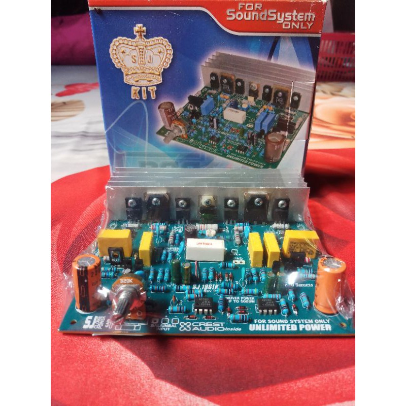 Jual KIT DRIVER POWER CREST AUDIO ,DRIVER POWER CLASS CREST AUDIO