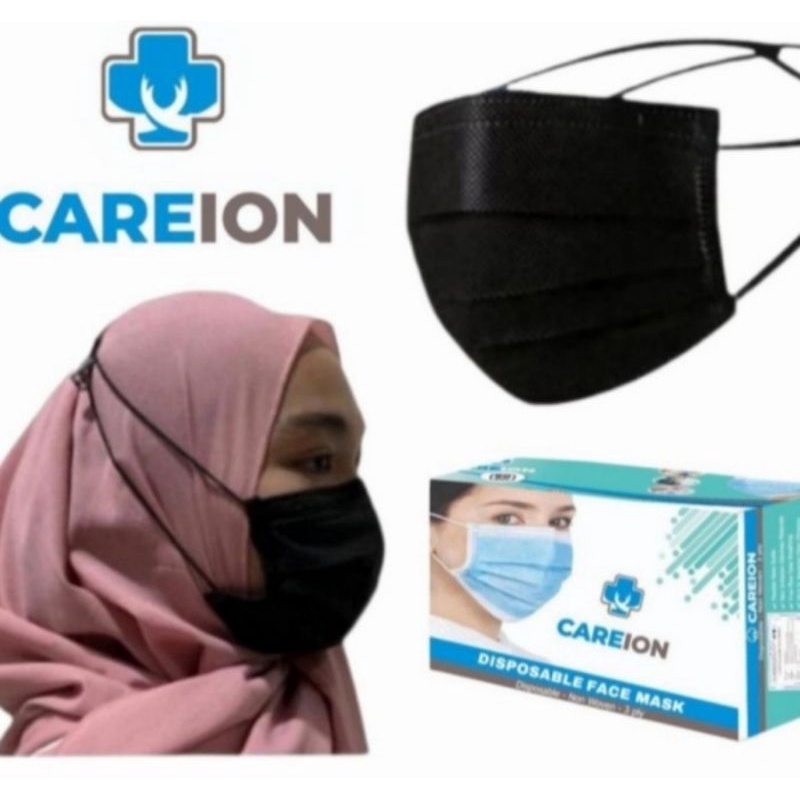 Masker Hijab Premium Surgical Mask isi 50pcs Pakai Box