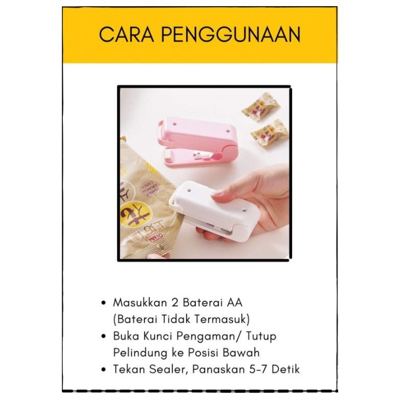 Beli 1 Dapat 2 Extra Hot Magnetic Mini Sealer