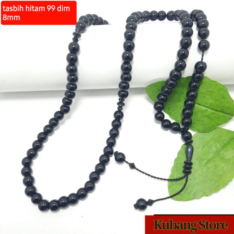 Tasbih 8Mm 99 butir. Kalung Tasbih Tasbih murah Tasbih Batu akrilik  Tasbih multiguna Kalung Tasbih