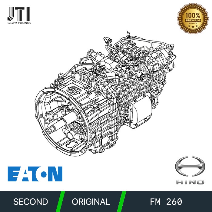 TRANSMISSION ASSEMBLY TRANSMISI HINO FM 260 EATON Y08145 33050-4620