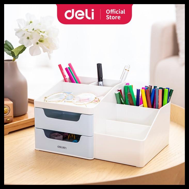 

BEST SELLER !!! DELI DESK ORGANIZER BUSINESS STYLE LACI KOTAK PENYIMPANAN BARANG 8900 TERLARIS