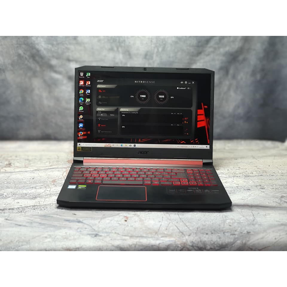 Acer Nitro 5 AN515-54 core i7 gen 9 vga gtx 1660ti 6gb ddr6