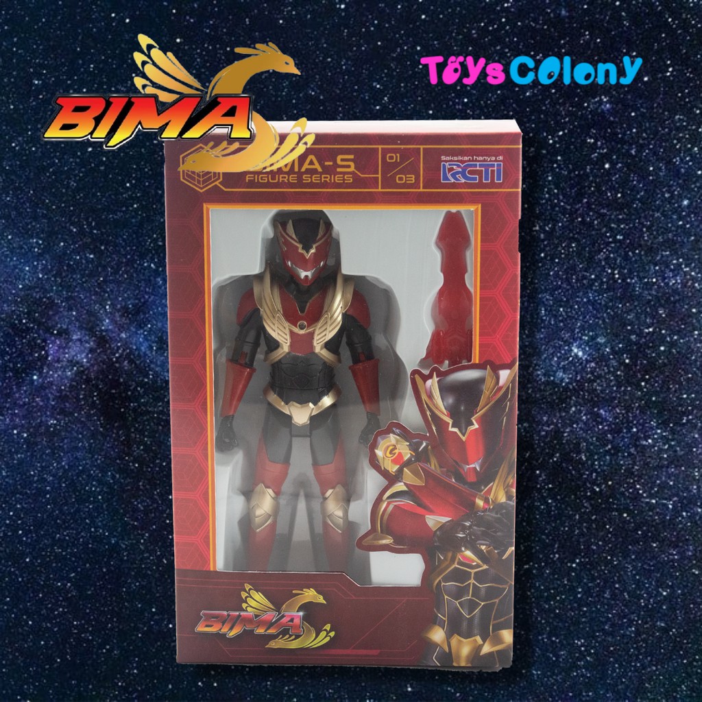 BIMA S ACTION FIGURE SERIES 17CM-BIMA S EAGLE MASKED WARRIOR RKC13003-1