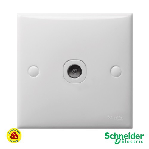 Schneider Stop Kontak TV Classic E31TV75_WE Outlet TV White