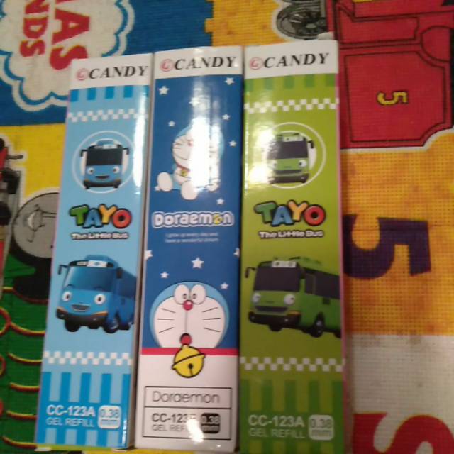 

Refil isi pulpen gel 0,38mm