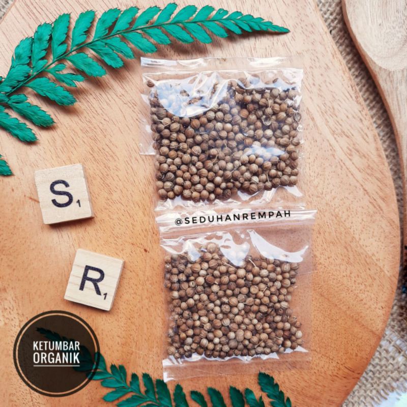 

Ketumbar Hitam Tanpa Pemutih Ecer / Coriander Seeds