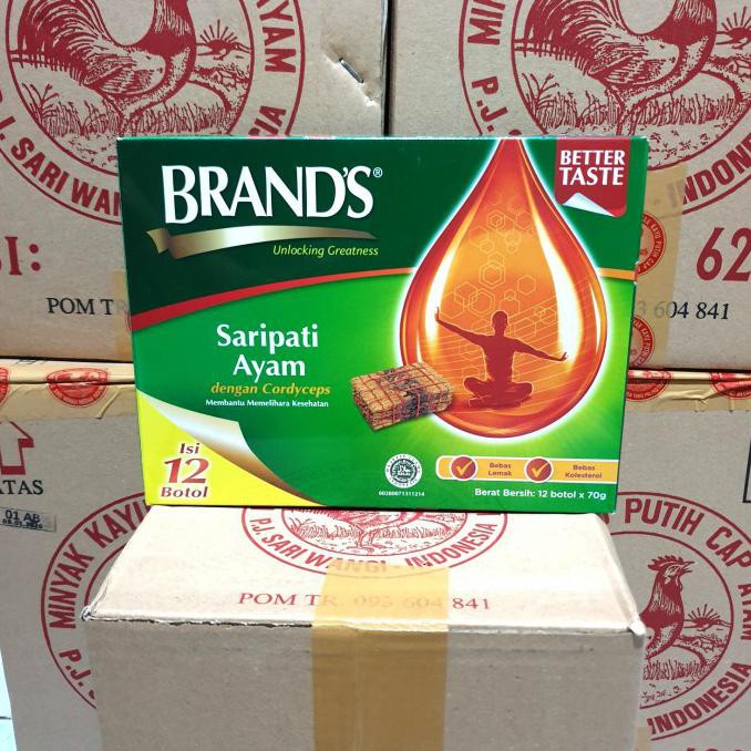 

Brands Saripati Ayam Cordyceps 12 x 70gram
