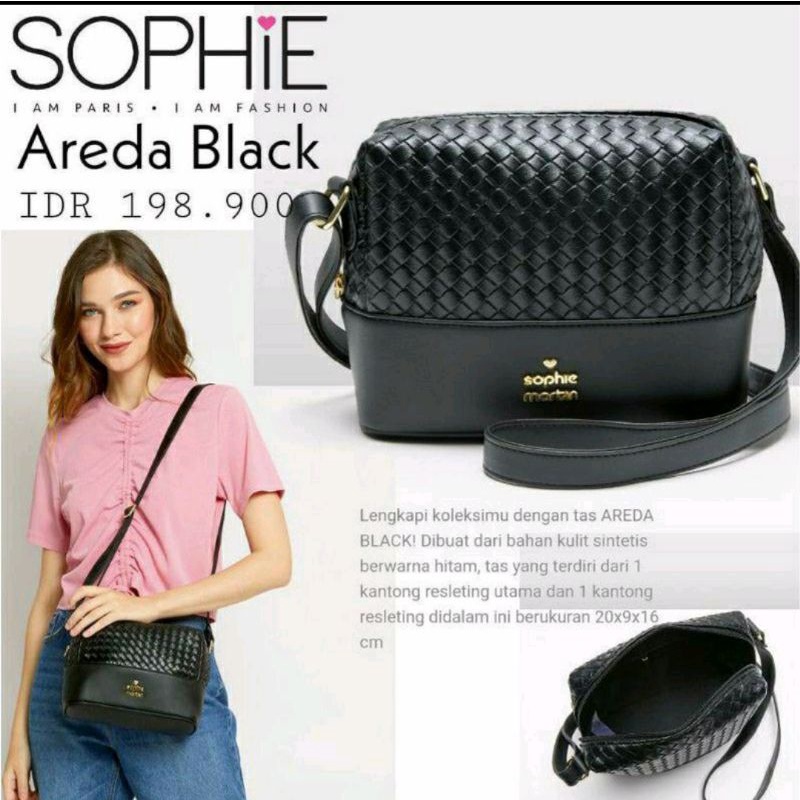 TAS AREDA BLACK SOPHIE PARIS