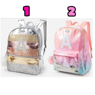 Smiggle Backpack Anak Perempuan Ungu Kupu Butterfly Tas 