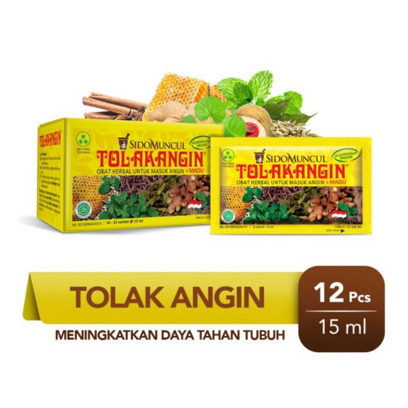 TOLAK ANGIN CAIR Box Isi 12 Sachet