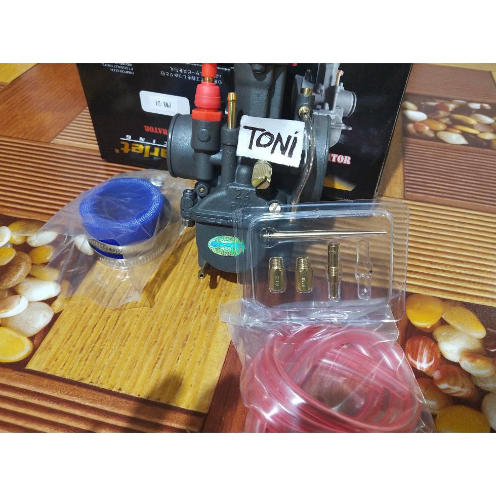 Terlaris Karbu Pwk 24 Scarlet Model Ride It Black Series