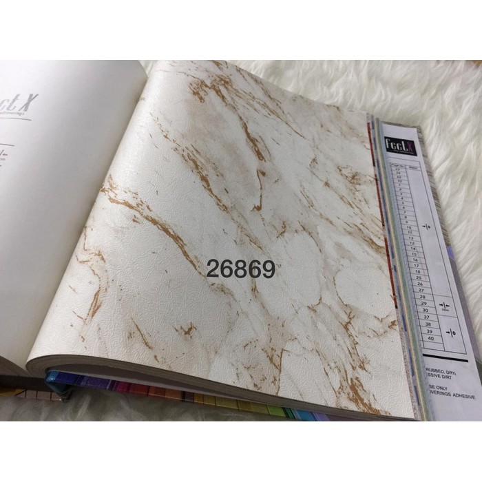 WALLPAPER DINDING MOTIF TEMBOK 3D PERFECT