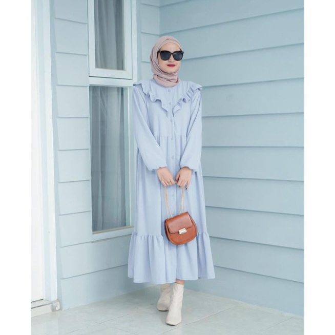 UNIZA MARISKA DRESS MAXY CRINGKEL