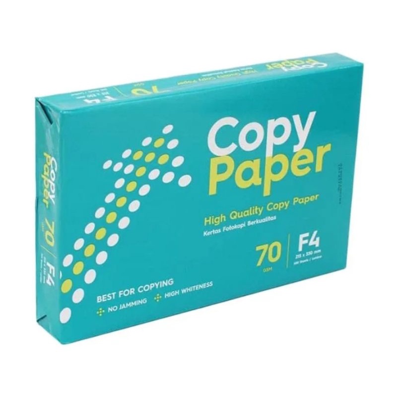 

KERTAS HVS F4 70 GSM COPY PAPER KERTAS PRINT FOTOCOPY COPY PAPER HVS F4 70GSM