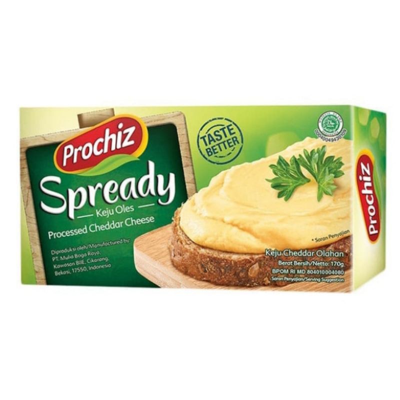 

Prochiz Spready Keju Oles 160gr