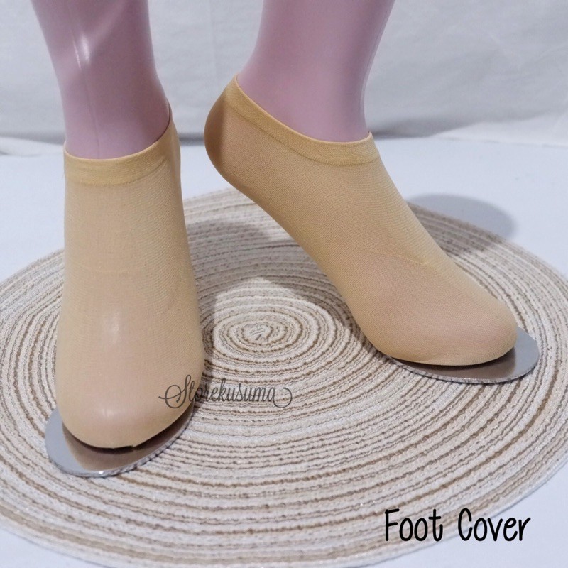 Kaos Kaki Telapak Bahan Stoking | Foot Cover wanita