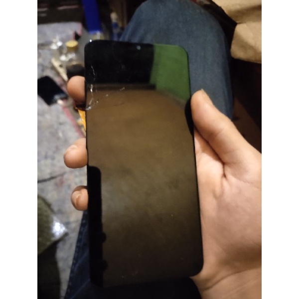 LCD ORI Samsung M20 copotan retak glass