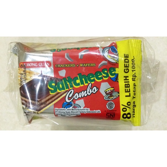 

Saltcheese Combo Wafer Khong Guan Enak Crackers Rencengan isi 10pcs