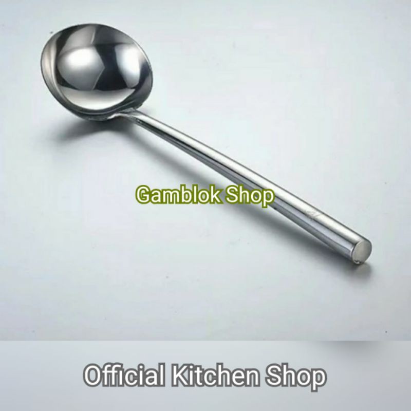 Jual Irus Sayur Centong Bakso Stainless Steel Cm Shopee Indonesia