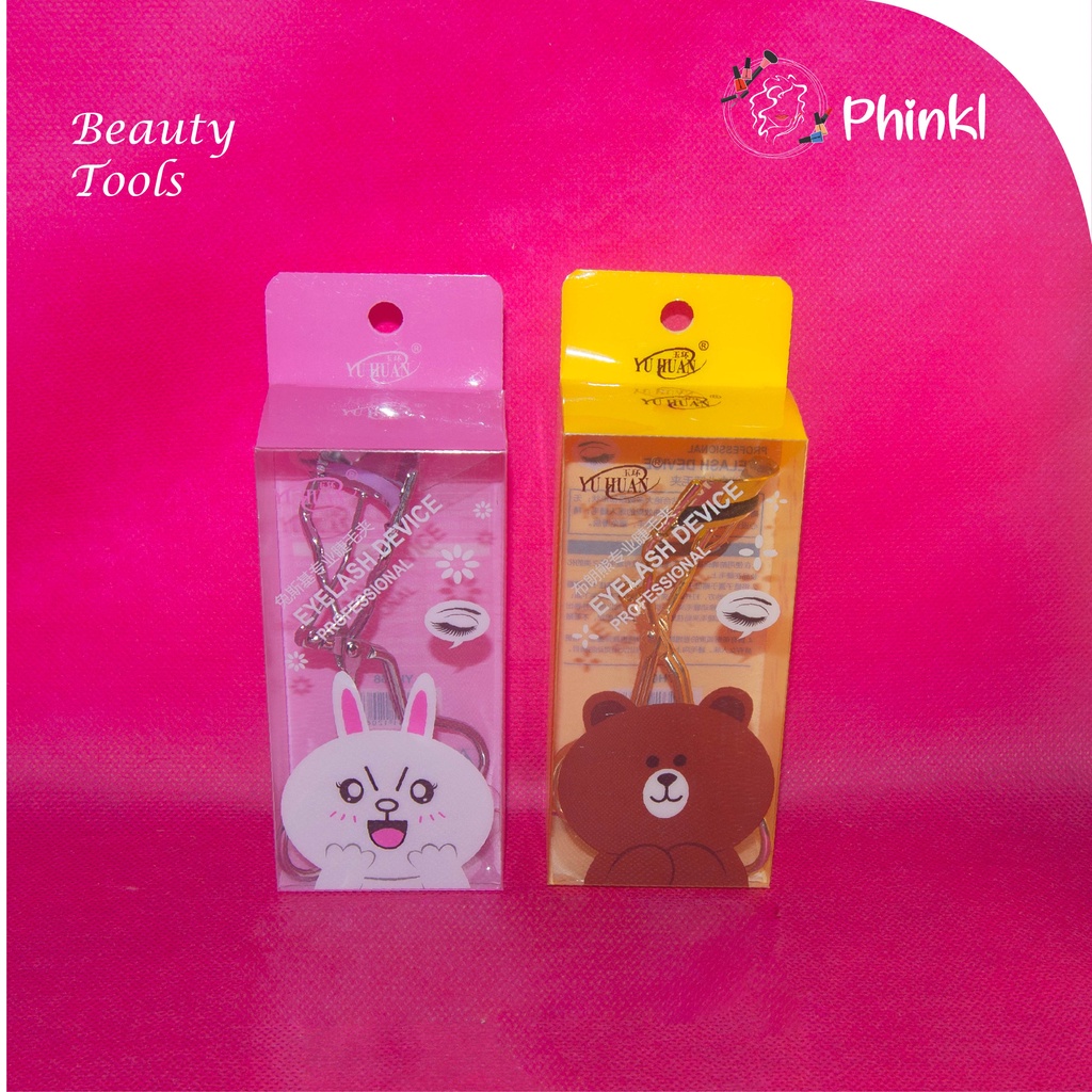 `ღ´ PHINKL `ღ´ Alat Jepit Bulu Mata Line Karakter lentik pelentik langsung cetar beauty tools