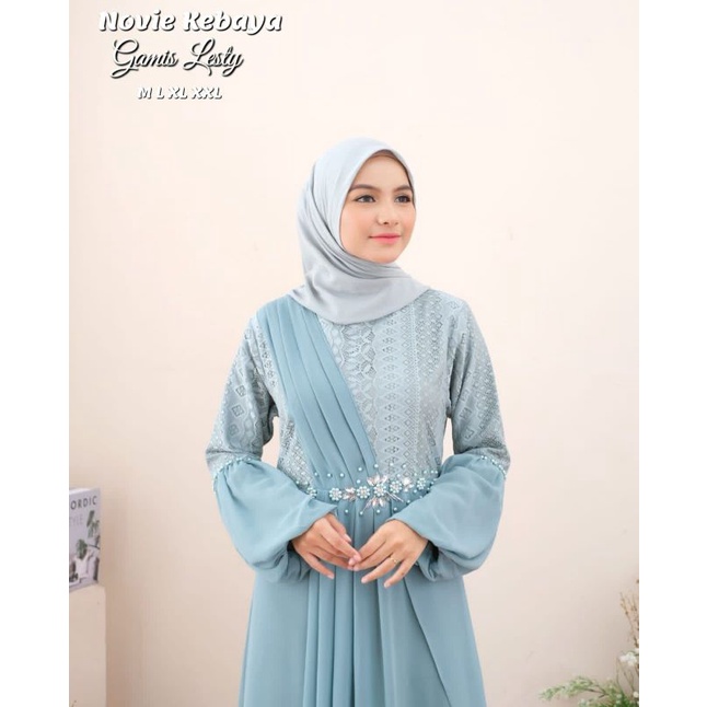 BEST SELLER//KEBAYA MODERN//GAMIS LESTY//By Novie Kebaya