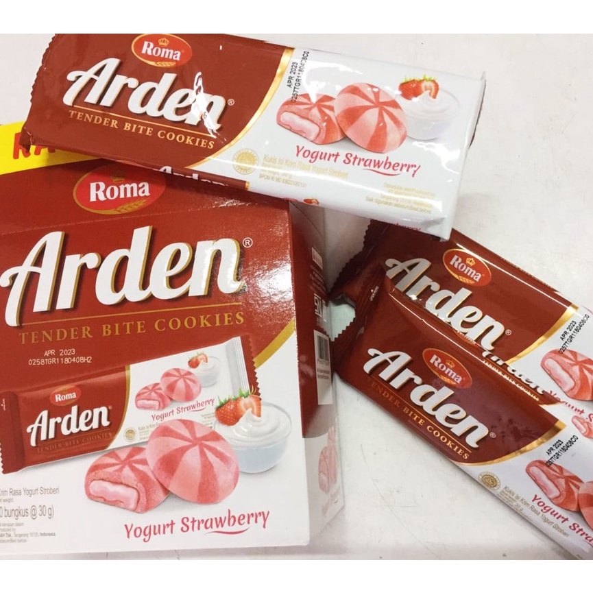 

Roma Arden Tender Bite Cookies Kukis isi Krim - Pilih Varian Rasa