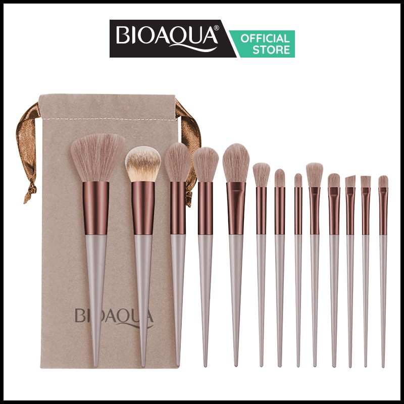 ✨ AKU MURAH ✨Bioaqua Kuas Set Make Up / Mini Travel Make Up Brush