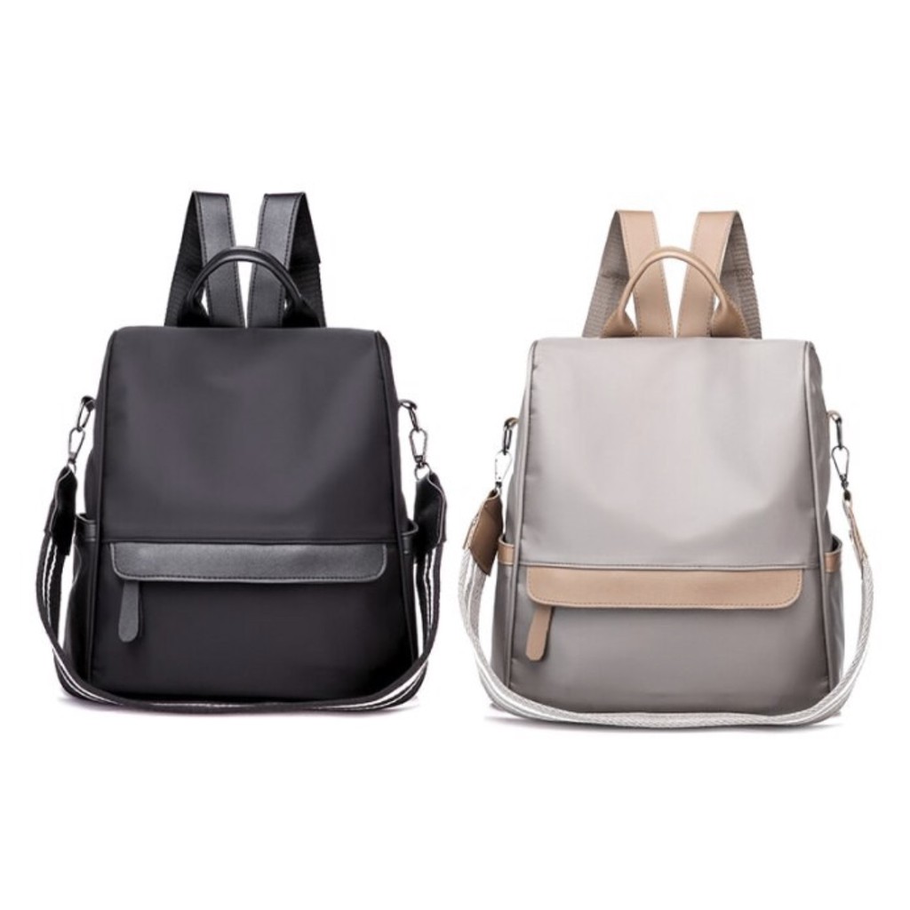 WYK67 Impor Tas Ransel Smart Oxford Anti Air Kuliah Sekolah Fashion Anti Maling TKM