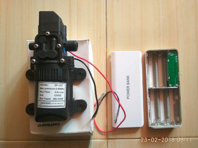 Pompa Air Diafragma High Pressure Diaphragm Electric Pump 12v