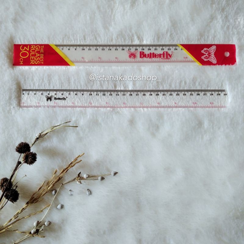 

Penggaris 30 cm Butterfly